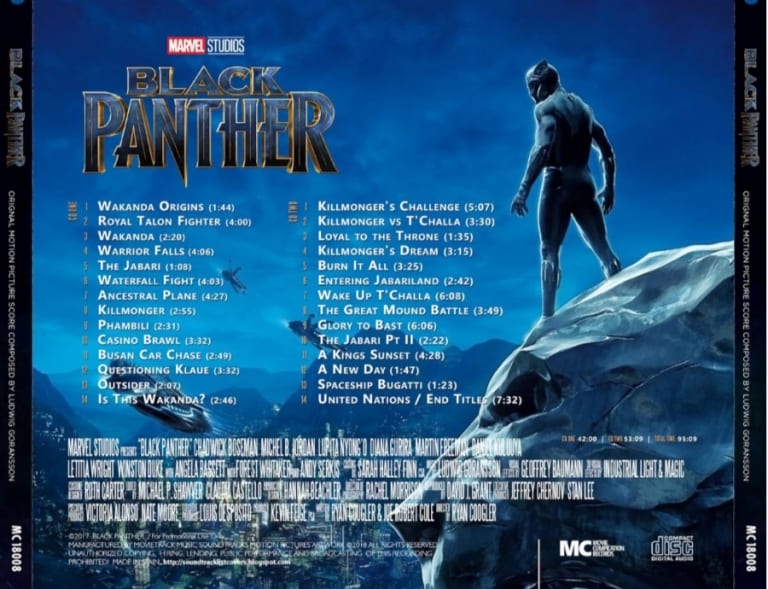 Black Panther Original Score (2018) 2 CD SET