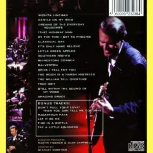 Glen Campbell - In Concert With The South Dakota Symphony (EXPANDED EDITION) (2001) DVD & CD SET 11