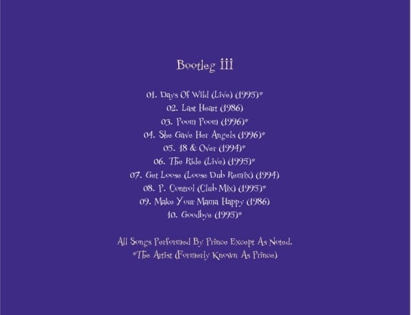 Prince - Crystal Ball (1998) 3 CD SET 3