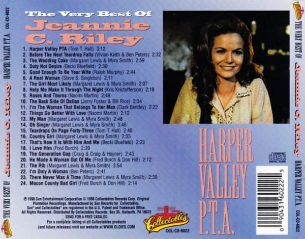 Jeannie C. Riley - Harper Valley P.T.A. The Very Best Of Jeannie C. Riley (24 Original Recordings) (1999) CD 3