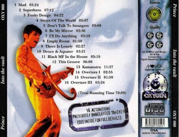 Prince - Into The Vault (1996) CD 4