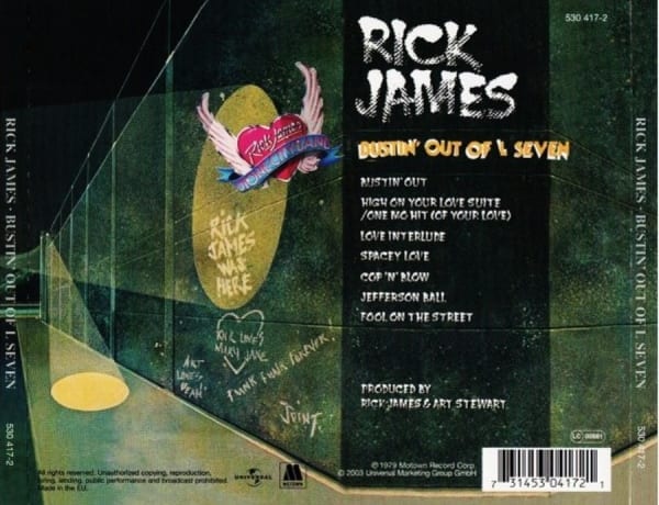 Rick James - Bustin' Out Of L Seven (EXPANDED EDITION) (1979) CD 4