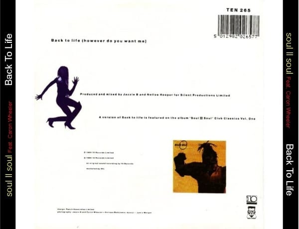 Soul II Soul Feat. Caron Wheeler - Back To Life (However Do You Want Me) (MAXI-CD) (1989) CD 3
