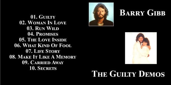 Barry Gibb - The Guilty Demos (1980) CD 2