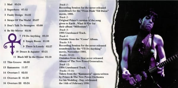 Prince - Into The Vault (1996) CD 3
