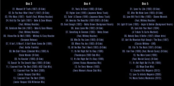 Whitney Houston - B-Sides, Rarities & More (2012) 6 CD SET 4