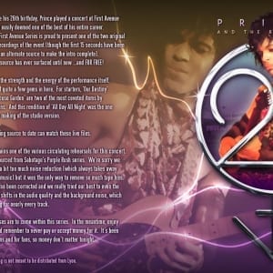 Prince - 1984 Birthday Show & Rehearsal (2011) 2 CD SET 5