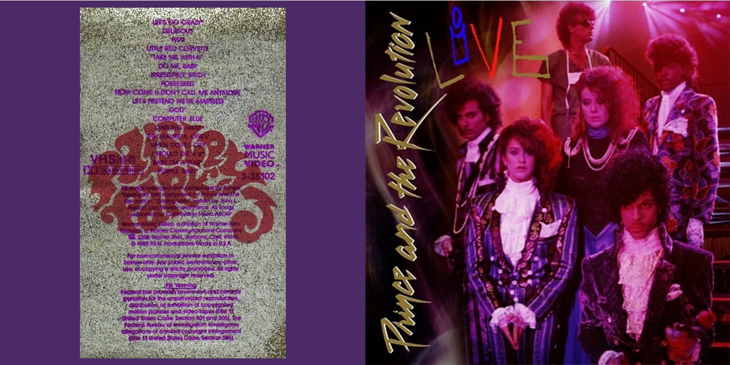 Revolution　Prince　DVD　And　The　Live　(1985)