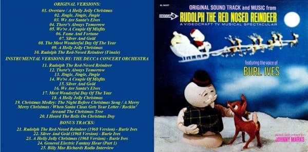 Rudolph The Red-Nosed Reindeer - Original Soundtrack (EXPANDED EDITION) (1964) CD 1