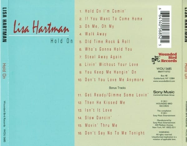 Lisa Hartman - Hold On (EXPANDED EDITION) (1979) CD 4