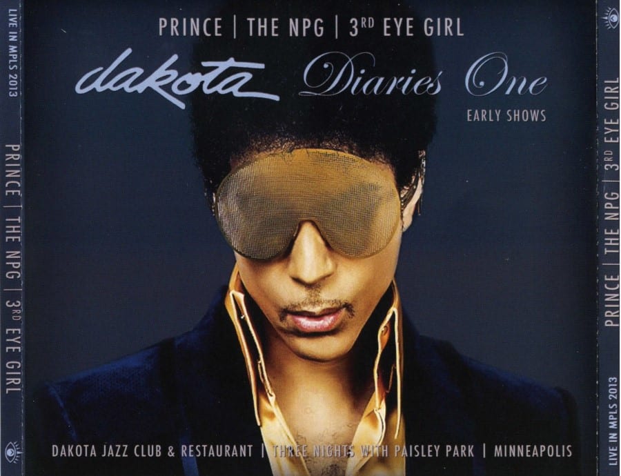 PRINCE THE NPG 3rd EYE GIRL - Dakota Diaries 1 The Early Shows (2013) 4 CD SET 1