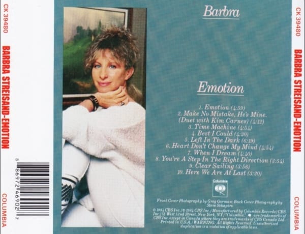 Barbra Streisand - Emotion (EXPANDED EDITION) (1985) CD 4