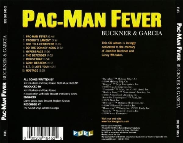 Buckner & Garcia ‎- Pac-Man Fever (2010 / 2020 EXPANDED EDITION) (1981) CD 3
