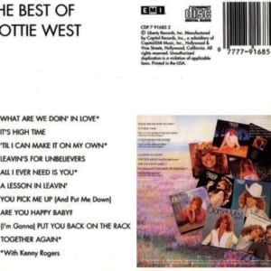 Dottie West - The Best Of Dottie West (1984) CD 5