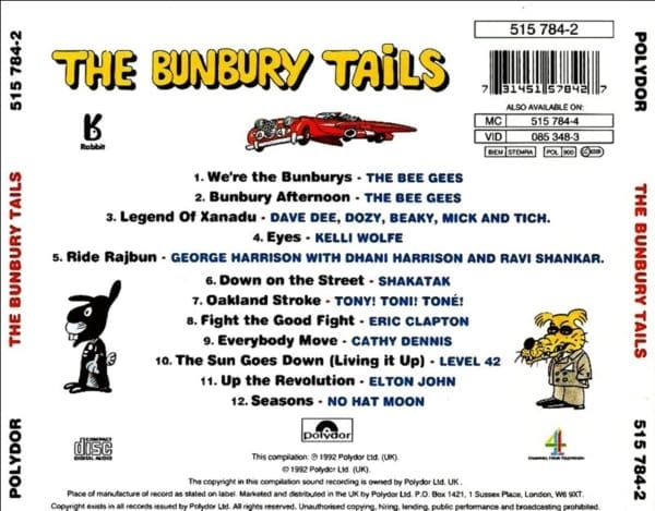 The Bunbury Tails - Original Soundtrack (1992) CD 3