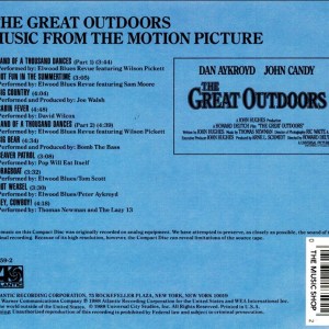 The Great Outdoors - Original Soundtrack (EXPANDED EDITION) (1988) 2 CD SET 6 The Great Outdoors - Original Soundtrack (EXPANDED EDITION) (1988) 2 CD SET