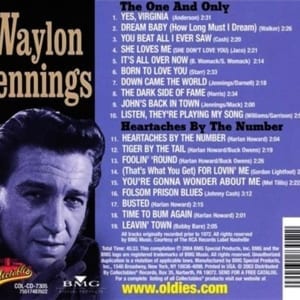 Waylon Jennings - The One And Only Waylon Jennings (1967) + Heartaches By The Number And Other Country Favorites (1972) (2004) CD 9