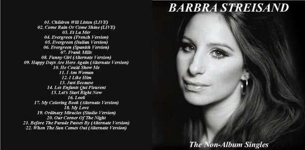 Barbra Streisand - The Non-Album Singles (2014) CD