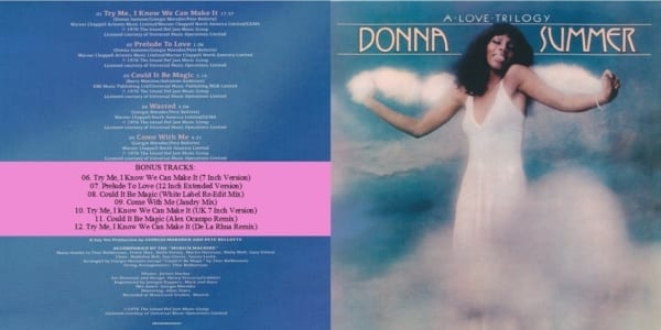 Donna Summer - A Love Trilogy (Expanded Edition) (1976) CD 2