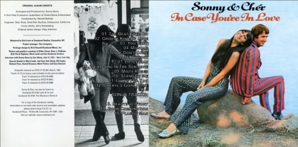 Sonny & Cher - In Case You're In Love (EXPANDED EDITION) (1967) CD 1