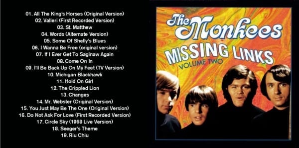 The Monkees - Missing Links Volume 2 (1990) CD 2