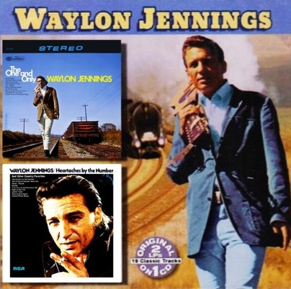 Waylon Jennings - The One And Only Waylon Jennings (1967) + Heartaches By The Number And Other Country Favorites (1972) (2004) CD 1