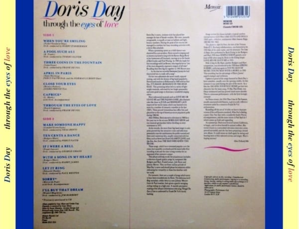 Doris Day - Through The Eyes Of Love (1986) CD 3