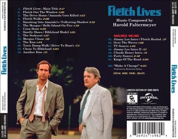 Fletch Lives - Original Soundtrack (EXPANDED EDITION) (1989) CD 4