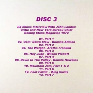 Duane Allman - Dialogs: The Complete Show (EXPANDED EDITION) (1972) 3 CD SET 11