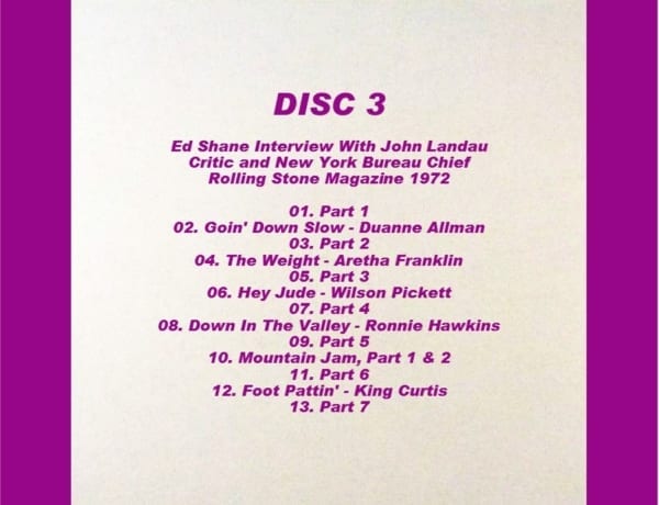 Duane Allman - Dialogs: The Complete Show (EXPANDED EDITION) (1972) 3 CD SET 6