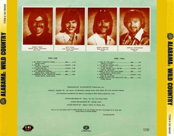 Wild Country (Alabama Band) - Wild Country (EXPANDED EDITION) (1977 2006) CD 4