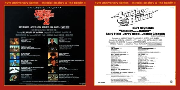 Smokey And The Bandit 1 & 2 - Original Soundtracks (1977 / 1980 / 2007) CD 2