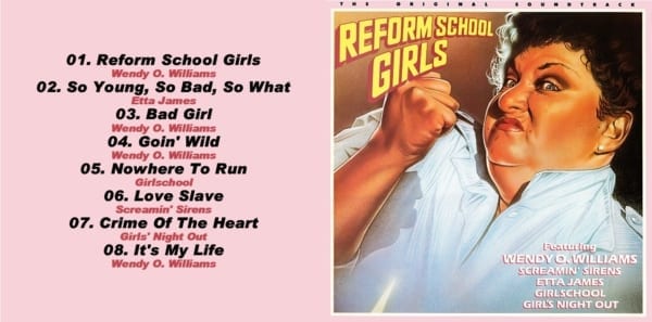 Reform School Girls - Original Soundtrack (1986) CD 2