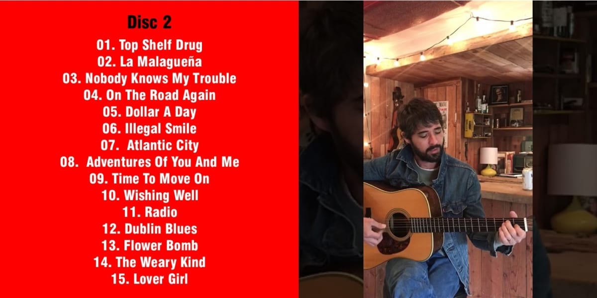 Ryan Bingham StayHome Cantina Sessions (2020) 3 CD SET