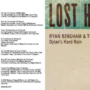 Ryan Bingham & The Dead Horses - Dylan's Hard Rain (CD PROMO SINGLE) (2009) CD 4