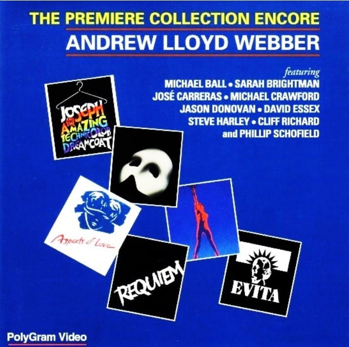 Andrew Lloyd Webber - The Premiere Collection Encore (1993) DVD 1