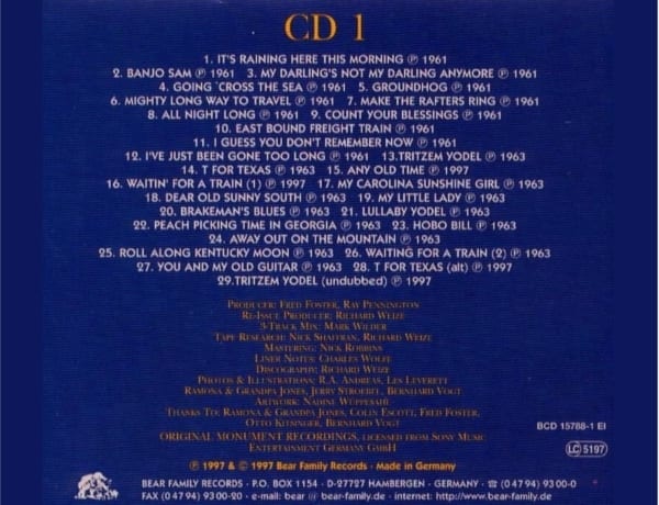 Grandpa Jones - Everybody’s Grandpa (1997) 5 CD SET 2