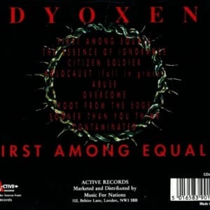 Dyoxen - First Among Equals (1989) CD 7