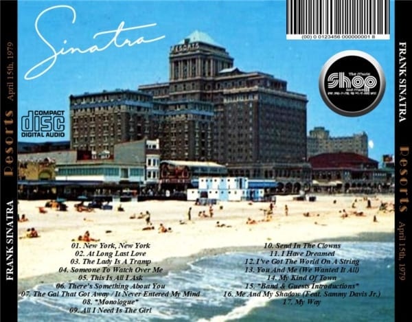 Frank Sinatra - Resorts International Hotel Casino, Atlantic City, NJ (April 15, 1979) CD 3
