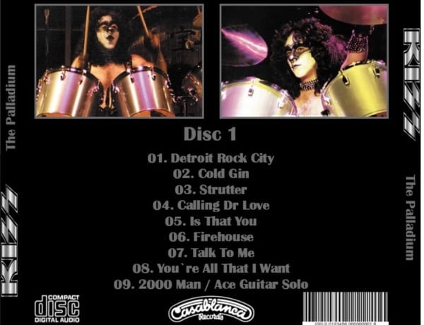 Kiss - The Palladium (1980) 2 CD SET 3