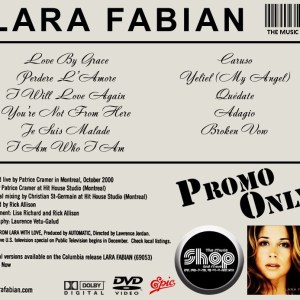 Lara Fabian - From Lara With Love (2000) DVD