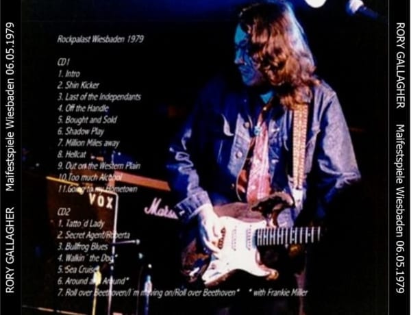 Rory Gallagher - Maifestspiele Wiesbaden 06.05.1979 (Rockpalast) (1979) 2 CD SET 3