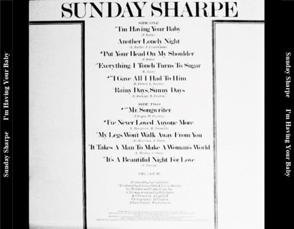 Sunday Sharpe (Sue Powell) - I'm Having Your Baby (EXPANDED EDITION) (1975) CD 3