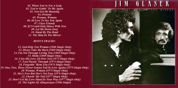 Jim Glaser - The Man In The Mirror (EXPANDED EDITION) (1983) CD 2