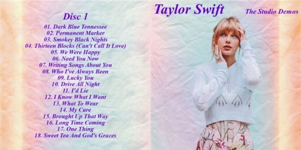 Taylor Swift - The Studio Demos (EXPANDED EDITION) (2020) 2 CD SET 2