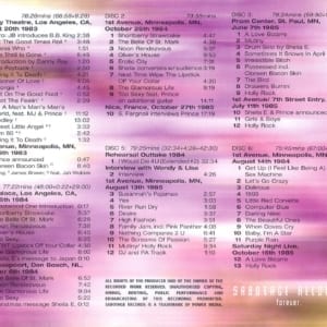 Prince - Purple Rush 6: Let The Good Tapes Roll! (Rehearsals & Concerts 1983-85) 6 CD SET 6
