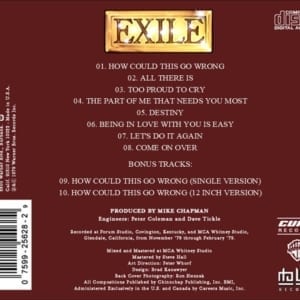 Exile - All There Is (EXPANDED EDITION) (1979) CD 5