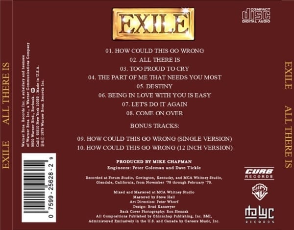 Exile - All There Is (EXPANDED EDITION) (1979) CD 3