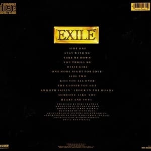 Exile - The Best Of Exile (1985) CD 5