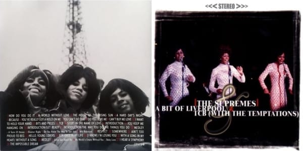 The Supremes / The Supremes With The Temptations ‎- A Bit Of Liverpool / TCB (2 Classic Albums 1CD) (2000) CD 2